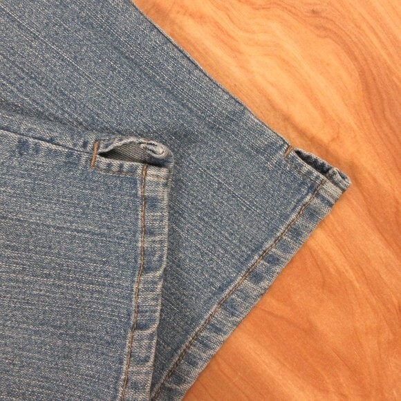 HANNAH Becky Capri Skimmer Jeans Womens Sz 10 Comfort Stretch Denim Bermuda Crop - Picture 8 of 15